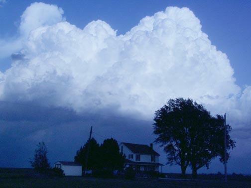 Cumulonimbus clouds near Wyoming in Stark County 5/30/03 Cumulonimbus clouds near Wyoming in Stark County 5/30/03