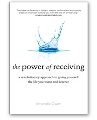 Amanda Owen, The Power of Receiving, Book Cover Amanda Owen, The Power of Receiving, Book Cover