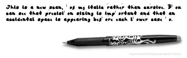pilothandwriting 2 Pilot Handwriting Sample 2