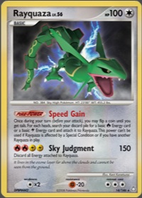 Pokemon Rayquaza Sky Judgment Pokemon Rayquaza Sky Judgment
